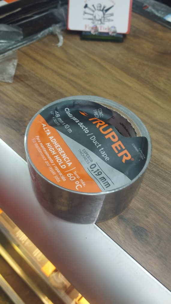 Cinta industrial ductos resistente humedad